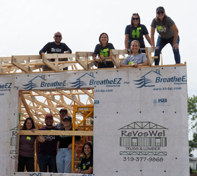 Habitat for Humanity volunteers