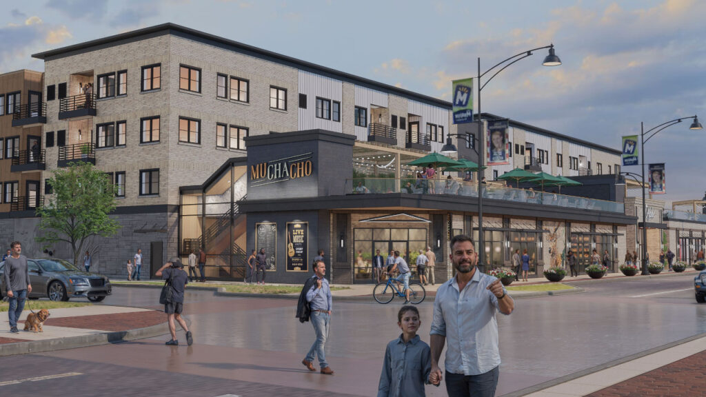 Marion library site rendering 1