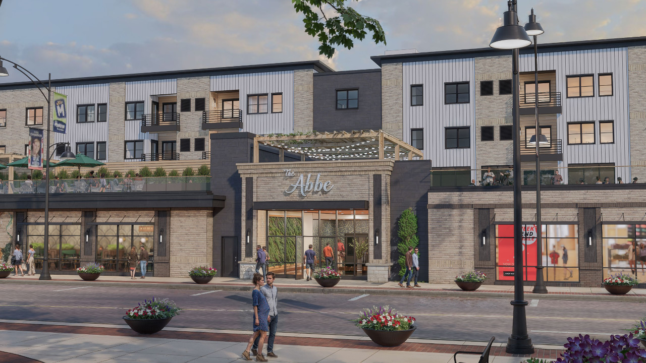 Marion library site rendering 2