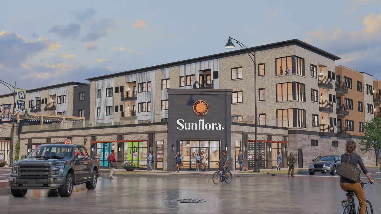 Marion library site rendering 3