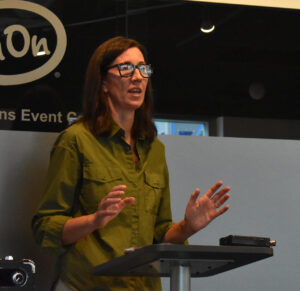Local Makes Sense campaign chair Nancy Bird, president and CEO of Greater IC.
