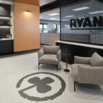 Ryan Companies downtown office lobby