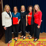 From left: Dana Franck, withVariety – the Children’s Charity; Holly Flynn, UnityPoint Health – St. Luke’s Hospital; Kathie Manderscheid, UnityPoint Health – St. Luke’s Hospital; Jenny Haverly, UnityPoint Health – St. Luke’s Hospital; Jessica Hupp, Variety – the Children’s Charity.