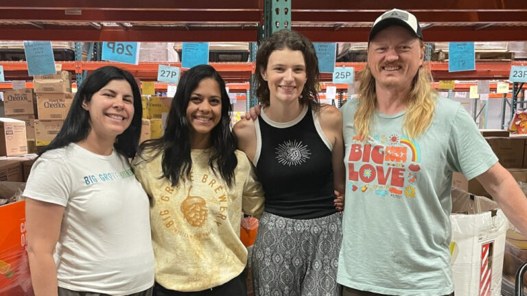 Big Grove HACAP food bank volunteers