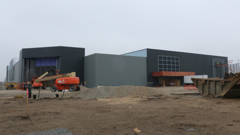 Cedar Crossing exterior work