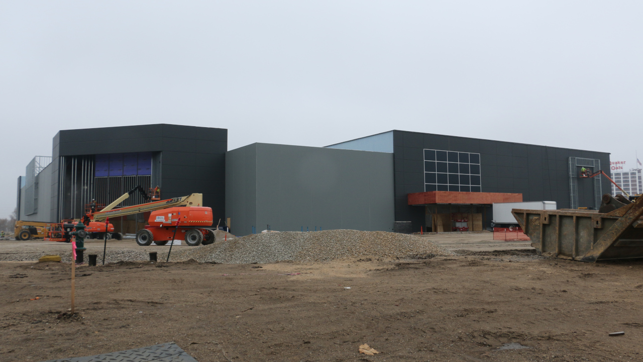 Cedar Crossing exterior work