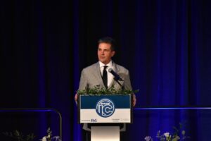 Athletico Physical Therapy founder and University of Iowa alum Mark Kaufman talks about his entrepreneurial journey and renovations to the Iowa River Power building in Coralville.