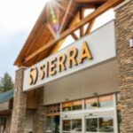 An exterior view of a Sierra storefront