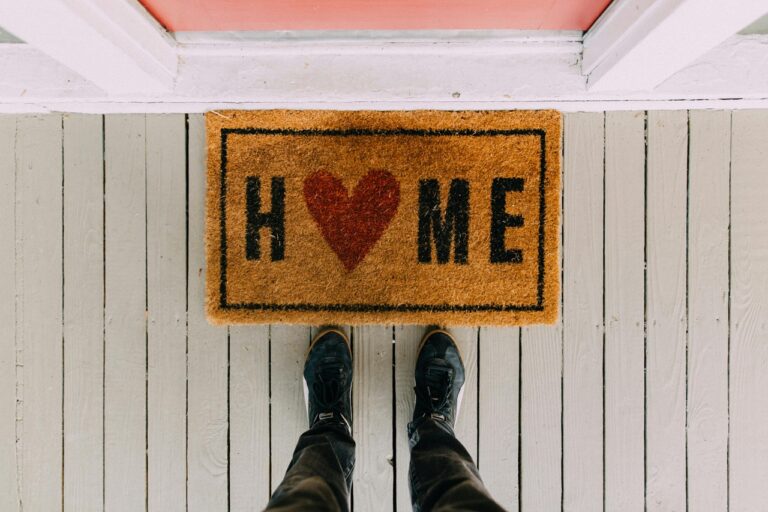 Welcome mat, affordable housing, iowa city