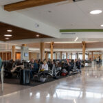 Eastern Iowa Airport terminal modernization gate 12