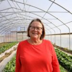 Laura Krouse, owner of Abbe Hills Farm in Mount Vernon.