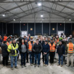 Construction workers building QTS's seven-building data center campus assembled 30,000 meals Wednesday, Jan. 28. CREDIT QTS