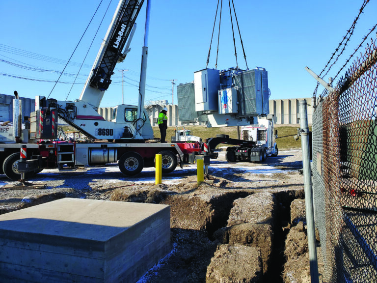 This is the switchgear for a 16,000-kilowatt standby power plant installed by IEA Power. The company does not identify its customers. CREDIT IEA POWER