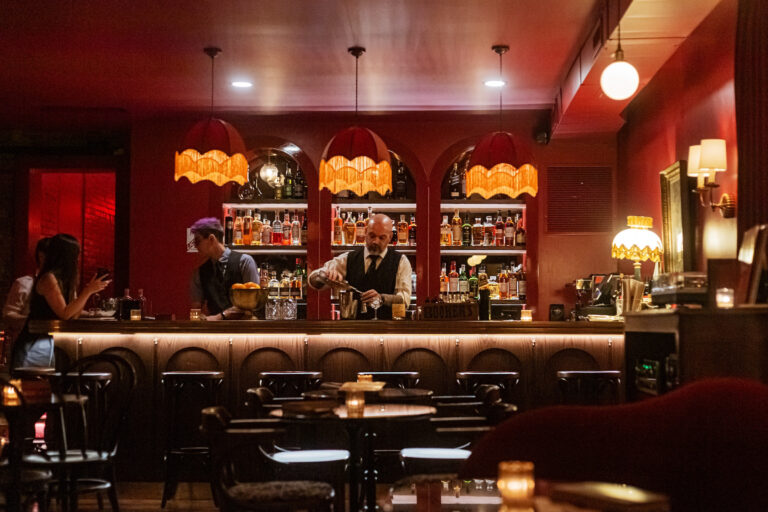 Claude, a French-inspired cocktail lounge, has opened in downtown Iowa City.