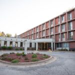 An exterior view of Sacred Heart Convent, located on Mount Mercy University's campus at 1330 Elmhurst Drive NE.