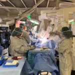 The UI Health Care transplant team performs first robotic living donor nephrectomy, marking a major milestone in advancing kidney transplant care.