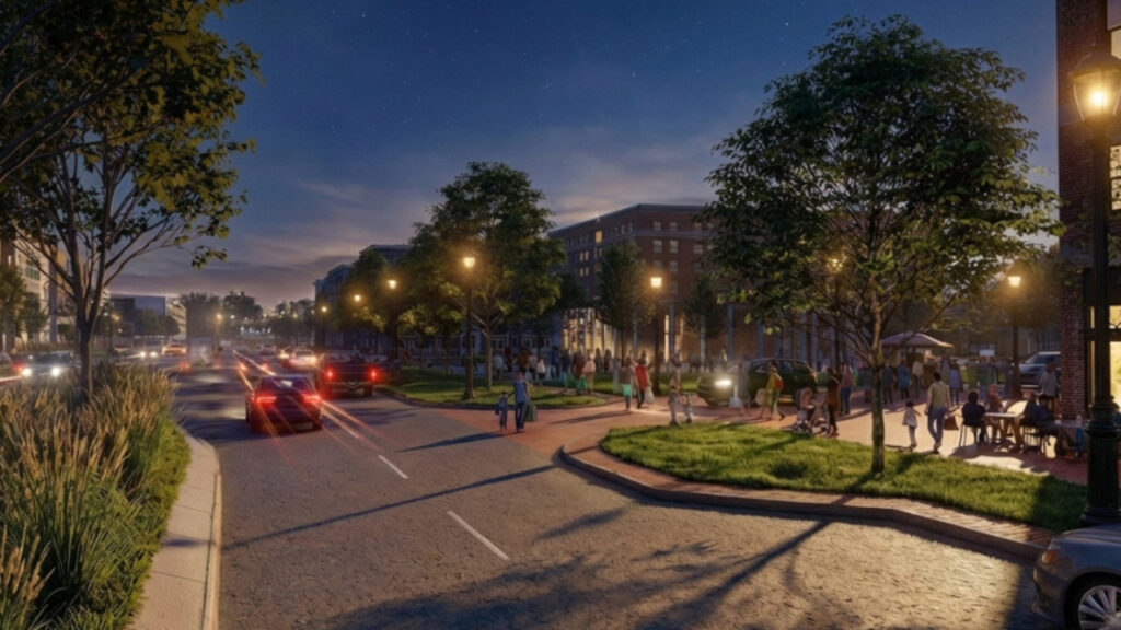 First Avenue East redevelopment plan rendering