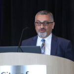 Marion Mayor Nick AbouAssaly delivers the State of the City Address Monday, March 9, 2026, at the DoubleTree by Hilton in Cedar Rapids.