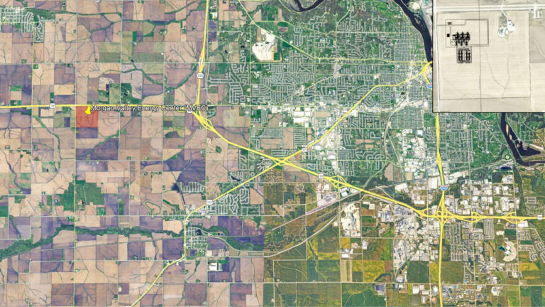 Alliant Energy Morgan Valley Energy Center location map