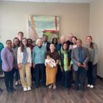 Grant recipients pictured at the Community Foundation of Johnson County.