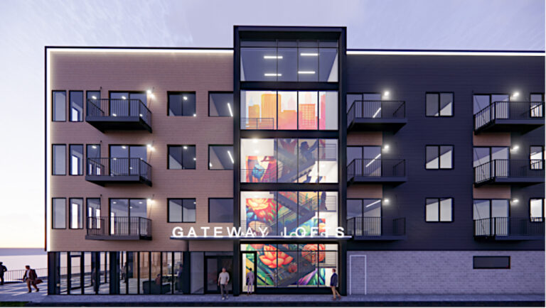 Gateway Lofts New Bomehia rendering