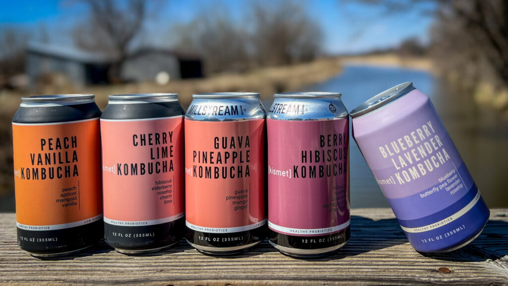 Kismet kombucha cans