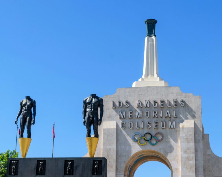 Olympic stadium Los Angeles CREDIT THOMAS PARKER VIA PEXELS