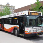 Iowa City transit bus