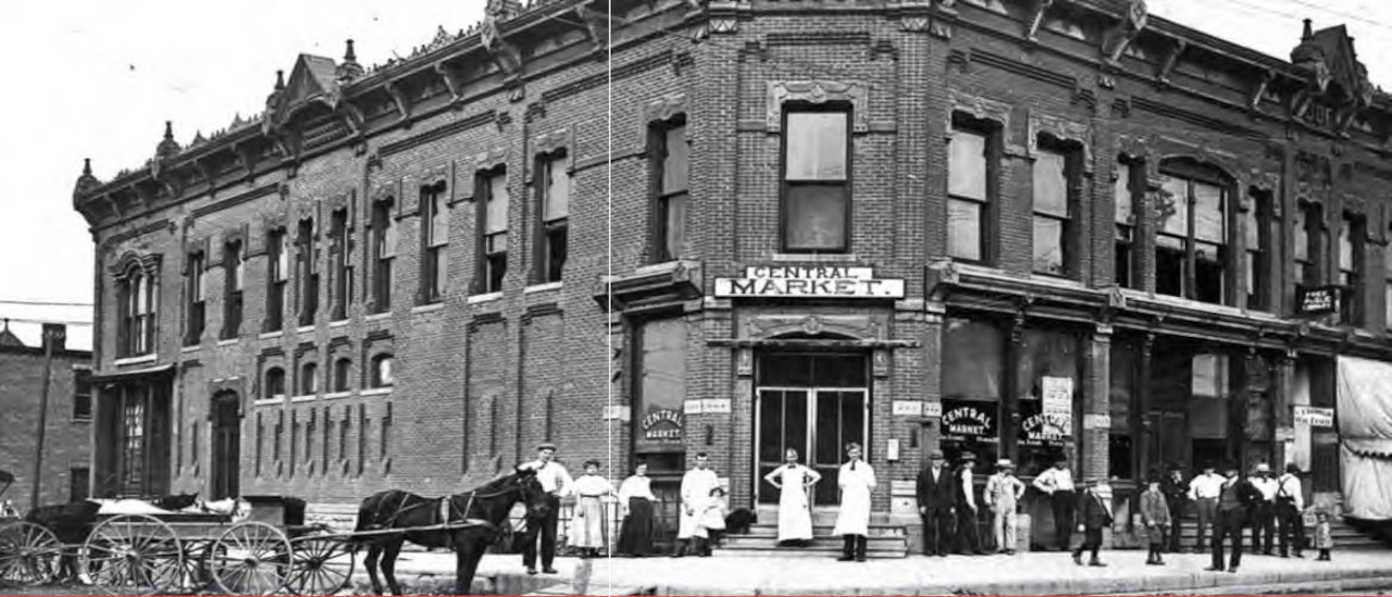 Former Maid-Rite building Owen Block Uptown Marion
