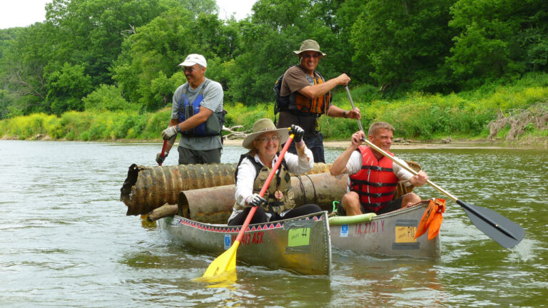 Iowa Project AWARE River Cleanup