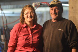 Lea and Denny Rehberg farm in rural Walker, Iowa. CREDIT CINDY HADISH