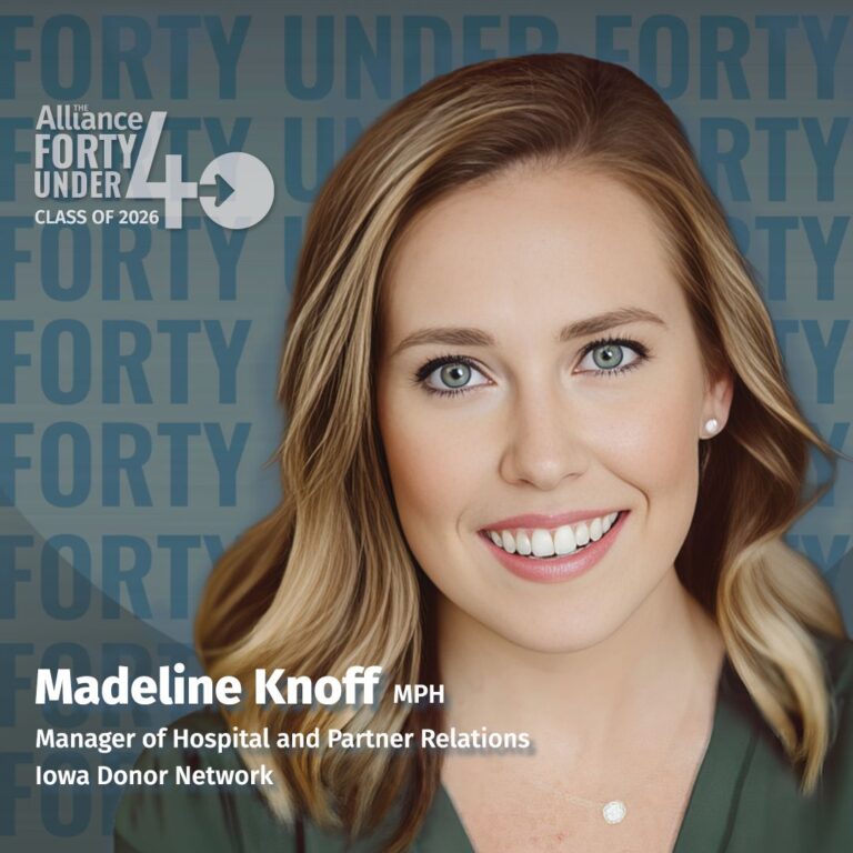 Madeline Knoff, Iowa Donor Network