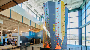 DICK'S House of Sport climbing wall scaled