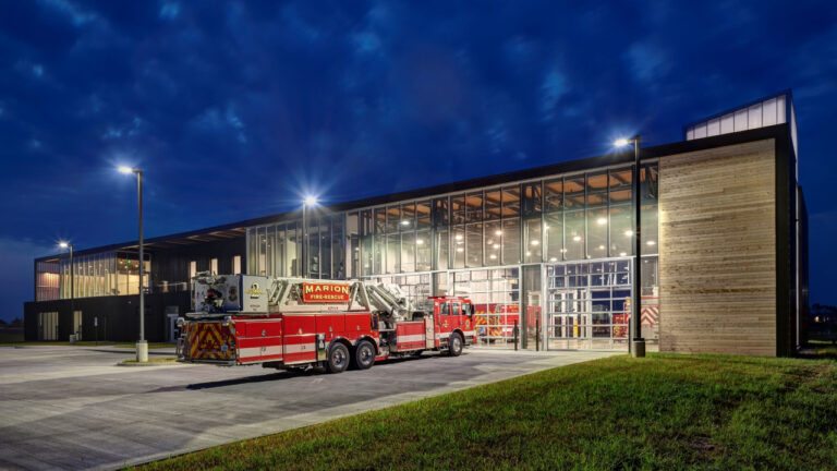 Marion Fire Station exterior