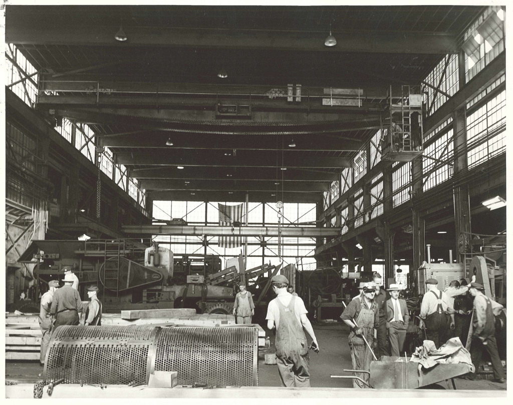An interior snapshot of the Iowa Steel & Iron Works building in Cedar Rapids, Iowa. PHOTOS COURTESY OF BRUCEMORE, INC