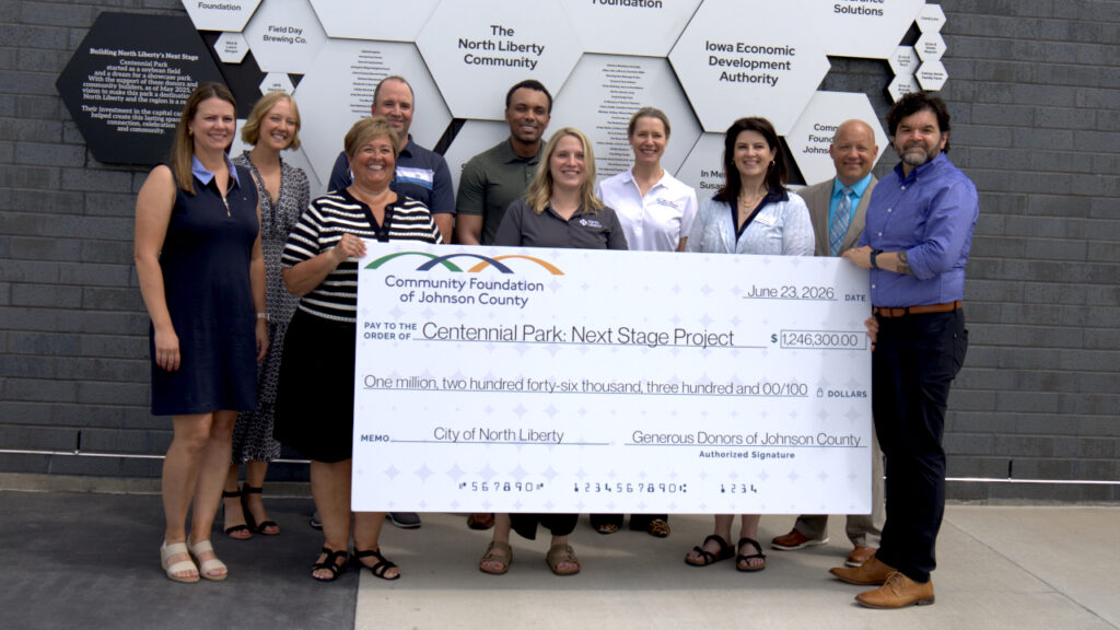 Community Foundation North Liberty grant