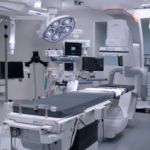 St. Luke's new hybrid operating room combines advanced imaging technology with a full surgical suite, giving physicians the ability to perform complex cardiovascular procedures and convert to open surgery if needed. CREDIT UNITYPOINT